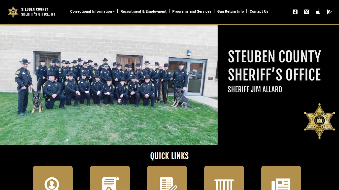 Steuben County Sheriff, NY